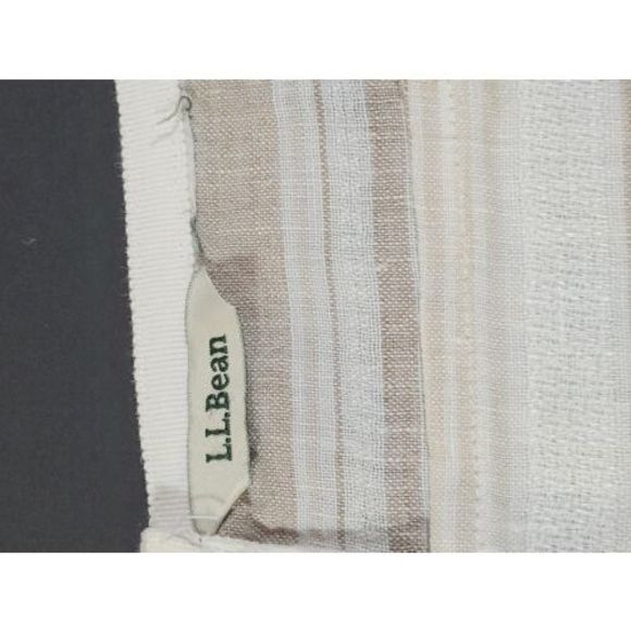 L.L.Bean Women's 3/4 Sleeves Striped Linen Tunic Top Size XL - Picture 3 of 10